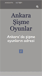 Mobile Screenshot of ankarasismeoyunlar.com